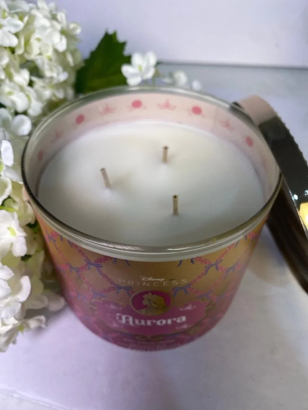 “Aurora” Disney Princess Limited Edition Bath & Body Works New 3 Wick Candle